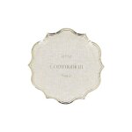 8 assiettes carton communion laurier or 18cm lin 8 assiettes carton communion laurier or 18cm lin