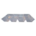 8 coupelles carres elgance tutti frutti - transparent