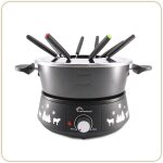 8690 black fondue 8 meuuuh. . . !, appareil a fondue 8 personnes, caquelon anti - adhésif grande contenance ... 8690 black fondue 8 meuuuh. . . !, appareil a fondue 8 personnes, caquelon anti - adhésif grande contenance ...