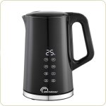 8767 black digital, bouilloire electrique, 1, 7 l, temprature rglable 40 - 100c, parois froides, maintien ...