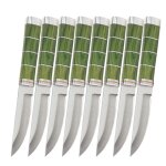 8pcs - jaswehome ensemble de couteaux de cuisine opaques polyvalents en acier inoxydable 3cr13, couteau ...