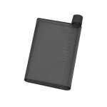 A6 - 350ml - noir - bouteille d'eau plate en papier a5, sans bpa, livre transparent, portable, bloc - ...