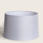 Abat - jour de lampadaire yuvan iluzzia gris glace