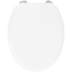 Abattant duplo blanc - poudre de bambou