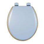 Abattant olfa � descente assist�e  r�tro pastel