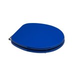 Abattant de toilettes universel bleu electrique en mdf fsc