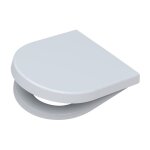 Abattant wc s 3 avec couvercle, avec amortisseur de fermeture, blanc pagette