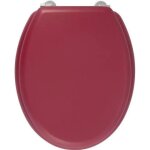 Abattant wc bois moul� dolc� gelco design - cardinal