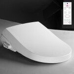 Abattant wc japonais - avec t�l�commande multifonctions - luxe silver v2 toptoilet