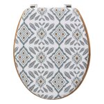 Abattant wc � motifs