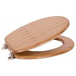 Abattant - wc - style bambou spirella