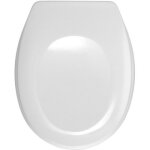 Abattant wc - thermodur - bergamo - fixation acier inox - blanc wenko