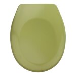 Abattant wc - thermodur - bergamo - fixation acier inox - vert wenko
