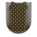 Abattant wood slim d�clipsable art deco