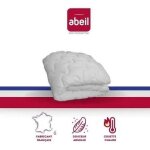 Abeil couette chaude douceur absolue 220x240 cm blanc