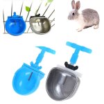Abreuvoir automatique multifonction pour lapin, bol en acier inoxydable, ��quipement �� joint en t, distribute ...