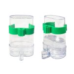 Abreuvoir automatique pour oiseaux, 2 pices, bouteille pour cage a oiseaux, accessoires pour oiseaux ...