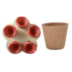 Abreuvoir en forme d'insecte d'abeilles avec support de tasse de ppinire, tasse de fontaine a boire, ...