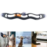 Accessoires pour animaux domestiques fen�tre tennis de table jouet de chat en verre d'adsorption ventouse ...