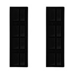 Accessoires pour aspirateur robot - rampes de seuil (lot de 2) le noir