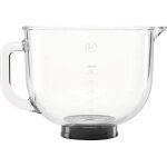Accessoire robot - kenwood - kxt754gl - bol en verre 5l - compatible lave - vaisselle - poign�e int�gr�e ...