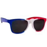 Accessoire du supporter / lunettes de soleil drapeau france / taille unique