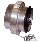 Accessoire vmc - bouche thermogaz 30 / 90 m3 / h cc 125 / 125