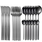 Acier inoxydable acier inoxydable portugais service de vaisselle 24 pieces doré creative western steak ... Acier inoxydable acier inoxydable portugais service de vaisselle 24 pieces doré creative western steak ...