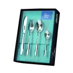 Acos berlin 562400 set de couverts en acier inoxydable 18 / 10 3 mm d'�paisseur dans une bo�te de 24 ...