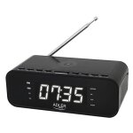 Adler ad 1192b r�veille - matin r�veil num�rique noir