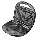 Adler ad 3040 gaufrier et appareil � croque - monsieur 1200 w noir, gris