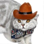 Adorable chapeau de chien chapeau chapeau vêtements costumes de chat - m Adorable chapeau de chien chapeau chapeau vêtements costumes de chat - m