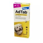 Adtab anti puces chien s (2, 5 - 5 kgs) boite de 3 Adtab anti puces chien s (2, 5 - 5 kgs) boite de 3