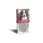 Advantix très grand chien ? anti - puces et anti - tiques ? 40 - 60kg ? 4 pipette Advantix très grand chien ? anti - puces et anti - tiques ? 40 - 60kg ? 4 pipette