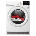 Aeg series 8000 tr818a1ob s�che - linge pose libre chargement frontal 8 kg blanc
