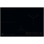 Aeg ti84ib30fb noir int�gr� 80 cm plaque avec zone � induction 4 zones