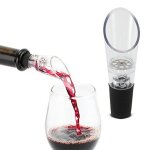 Arateur de vin verseur haut de gamme (lot de 2) - arez instantanment vos vins a moindre cot - coffret ...