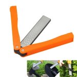 Affteur de couteaux double face portable, camping de plein air, aventure, outil de poche, kit de scurit, ...