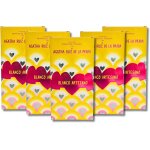 Agatha ruiz de la prada - pack 5 units handmade white chocolate 500g chocolate to offer bars and chocolate ...