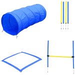 Agility sport pour chiens equipement complet obstacles, tunnel, slalom, zone repos + 2 sacs de transport ... Agility sport pour chiens equipement complet obstacles, tunnel, slalom, zone repos + 2 sacs de transport ...