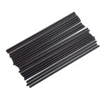 Agitateurs a café en paille plastique, bâtonnets a cocktail noirs, accessoires de bar, outils de bar, ... Agitateurs a café en paille plastique, bâtonnets a cocktail noirs, accessoires de bar, outils de bar, ...