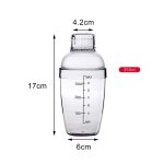 Agitateur a cocktail avec echelle, 350 - 1000ml, outils pour boissons, vin, tasse, ustensiles de bar, ...
