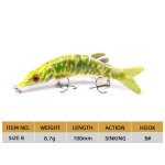 Agoie - appt elcoulant pour la pche au brochet, leurre pour attraper des poissons, matriel pour pcher ...