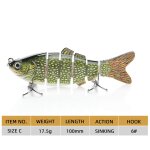 Agoie - appt elcoulant pour la pche au brochet, leurre pour attraper des poissons, matriel pour pcher ...