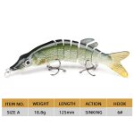 Agoie - appt elcoulant pour la pche au brochet, leurre pour attraper des poissons, matriel pour pcher ...