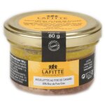 Aiguillettes au foie de canard lafitte 80 gr