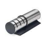 Aiguiseur de couteaux manuel ? cylindre en acier inoxydable herzberg hg8102