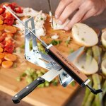 Aiguisoir professionnel a angle fixe, aiguiseur de couteaux de cuisine domestique, 150 - 1500 grains ...