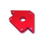 Aimant carr� eco 45� 90� 82x117x14mm - generique - force de traction : 11 kg