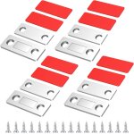 Aimant porte placard puissant lot de 4 ultra mince aimant porte pour placard cuisine loquet de porte ...